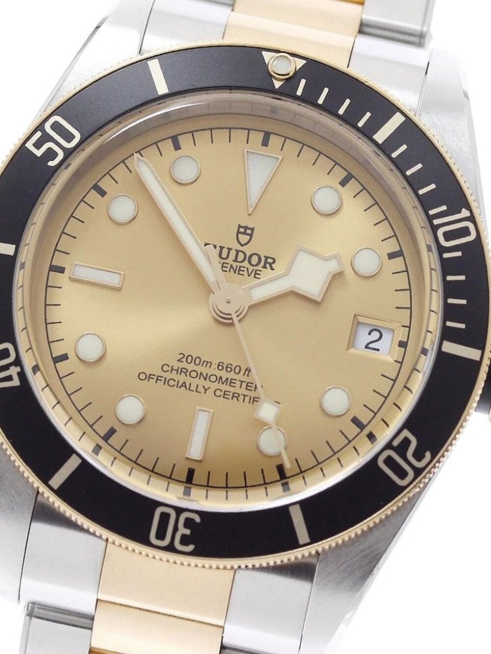 TUDOR Heritage Black Bay 79733N Date Gold Dial Automatic Men's Watch_950340